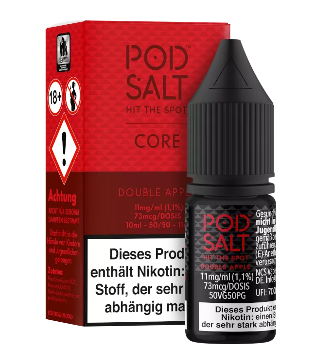 Pod Salt - Core - Double Apple10ml Nikotinsalz Liquid