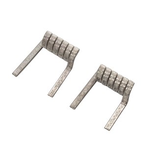 Wellcore Coils - Corrugated Framed Staple Fused Clapton - Ni80