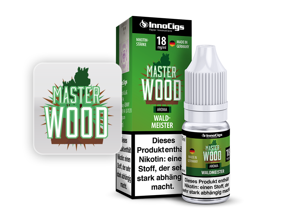 Innocigs - Master Wood Waldmeister 10ml Liquid