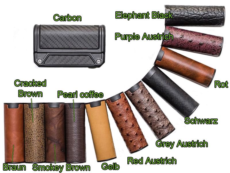 Lost Vape - Therion DNA 75C schwarzes Gehäuse