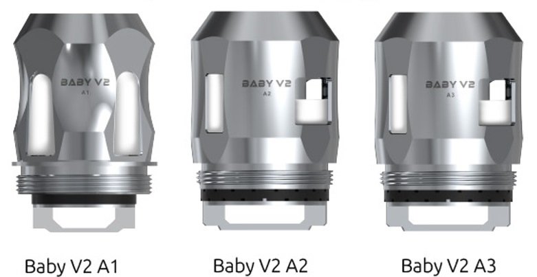 Smok - Baby V2 Verdampferköpfe (3er Pack)