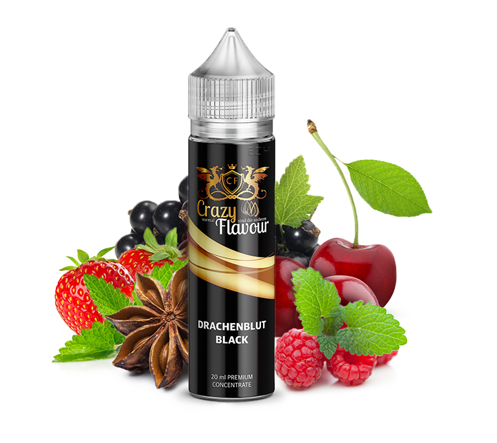 Crazy Flavour - Drachenblut Black 10ml Aroma Longfill