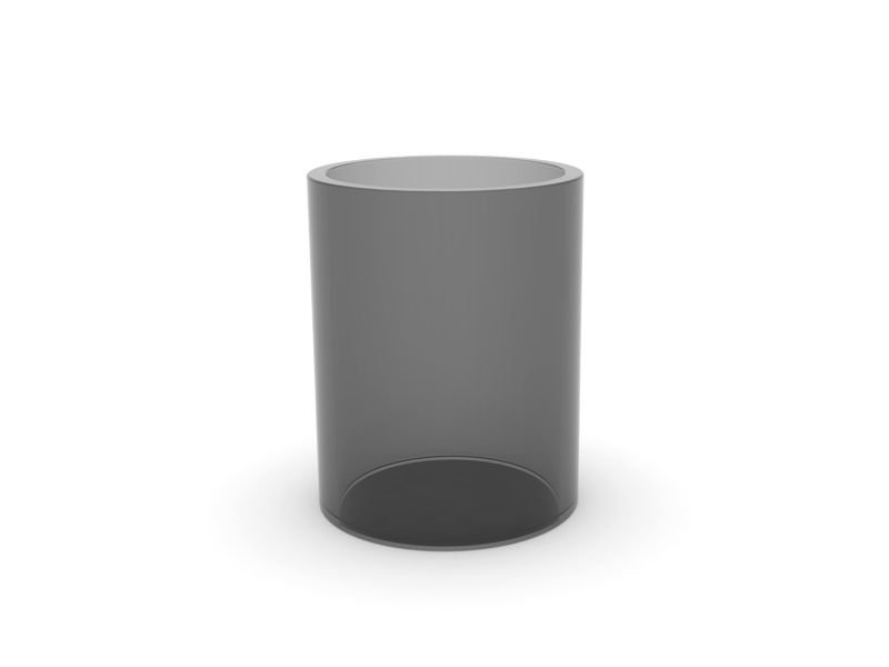 Vapor Giant Go Professional - Ersatzglas Schwarz