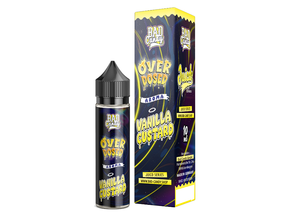 Bad Candy Juiced Series - Vanilla Custard 10ml Aroma Longfill Overdosed