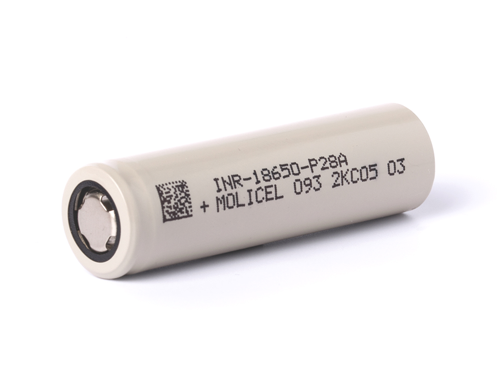 Molicel INR18650-P28A, 2800mAh 35A Li-Ionen-Akku