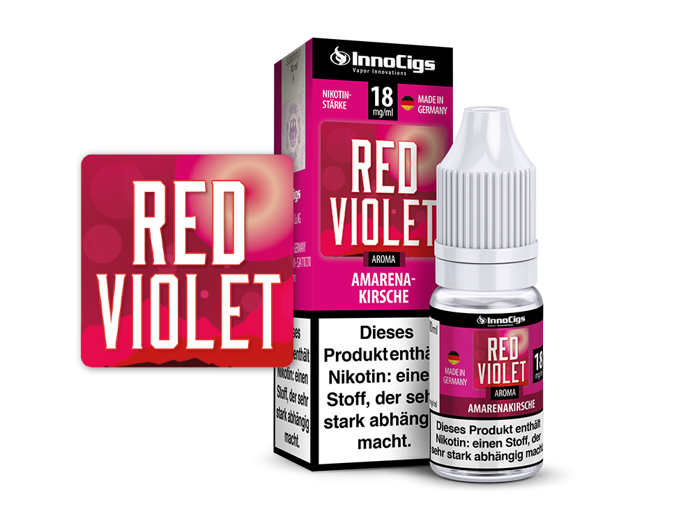 Innocigs - Red Violet Amarenakirsche 10ml Liquid