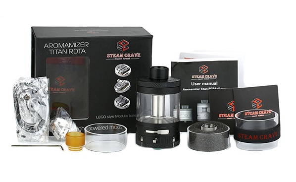 Steam Crave - Aromamizer Titan RDTA Selbstwickler Tank