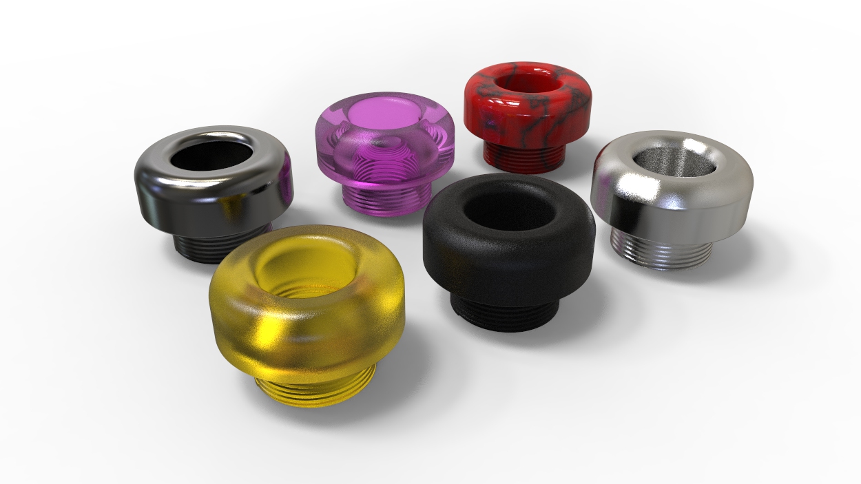 Nebelfee Jigsaw Drip Tip Top Cap