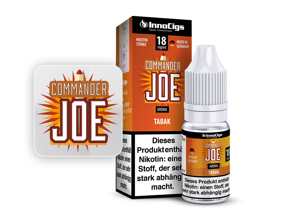 Innocigs - Commander Joe Tabak 10ml Liquid