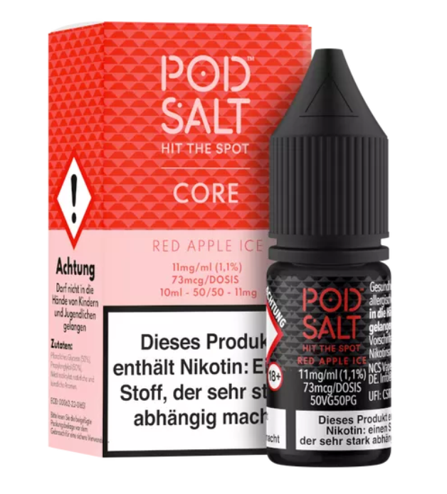 Pod Salt - Core - Cherry Ice 10ml Nikotinsalz Liquid
