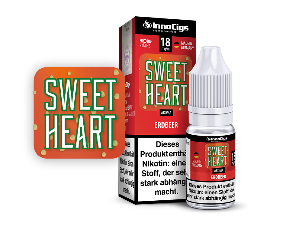Innocigs - Sweetheart Erdbeer 10ml Liquid