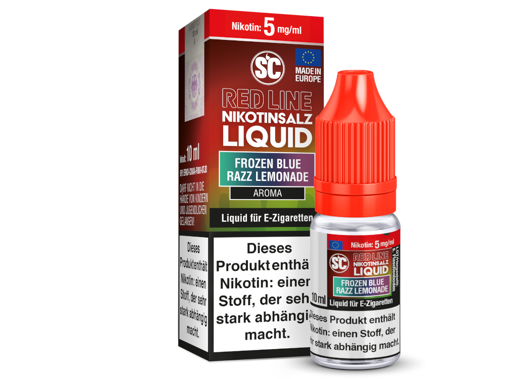 SC - Red Line - Frozen Blue Razz Lemonade - Nikotinsalz Liquid