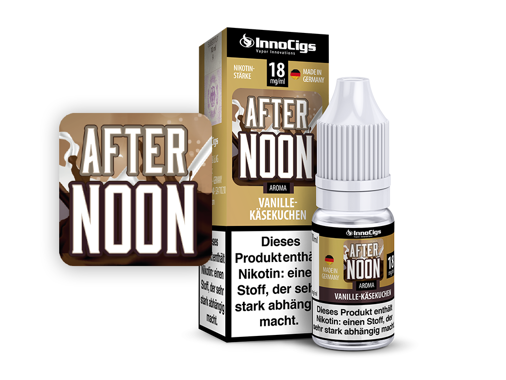 Innocigs - Afternoon Vanille-Käsekuchen 10ml Liquid