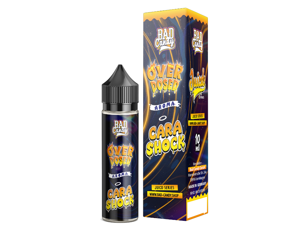 Bad Candy Juiced Series - Cara Shock 10ml Aroma Longfill Overdosed