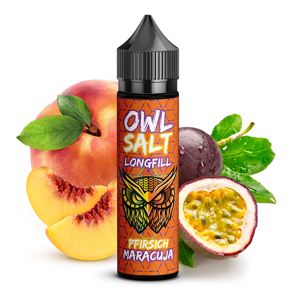 OWL - SALT Pfirsich Maracuja Aroma 10ml