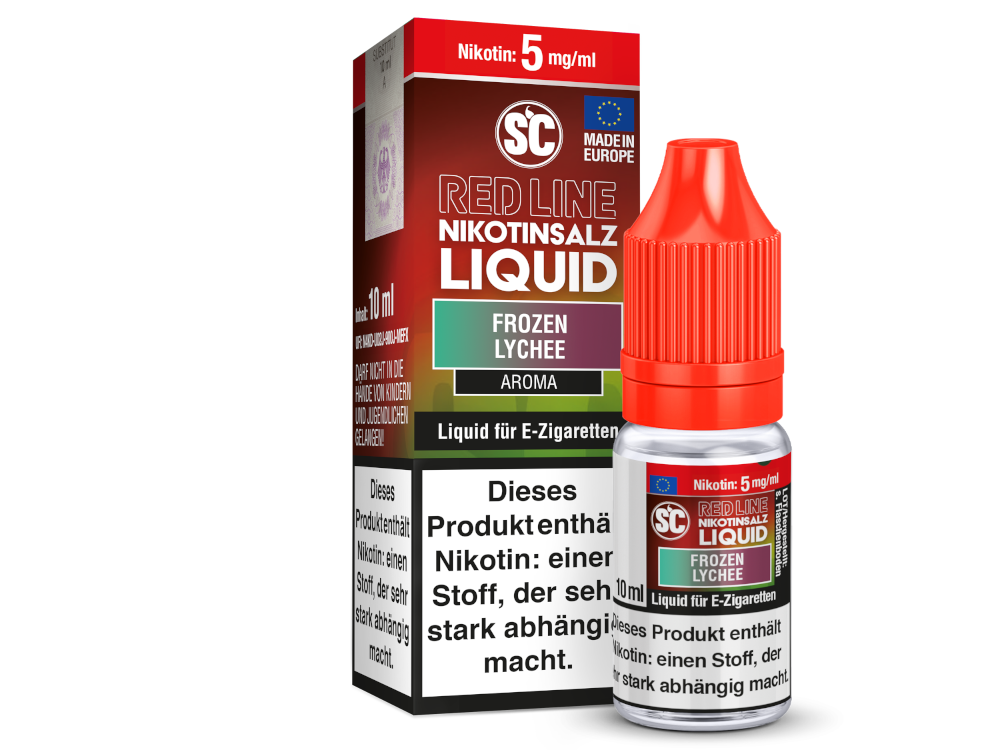 SC - Red Line - Frozen Lychee - Nikotinsalz Liquid