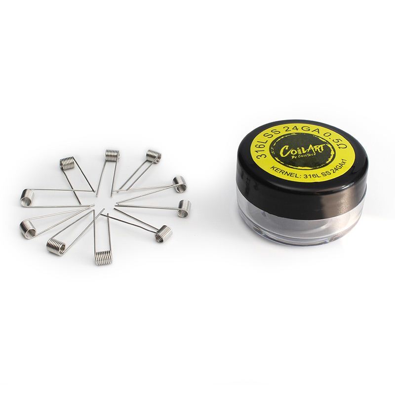 Coilart - 316L SS 24GA 0,5 ohm