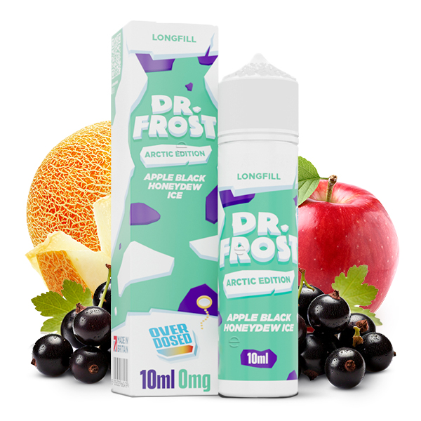 Dr. Frost - Arctic Edition - Aroma Apple Black Honeydew Ice 10ml Longfill Overdosed