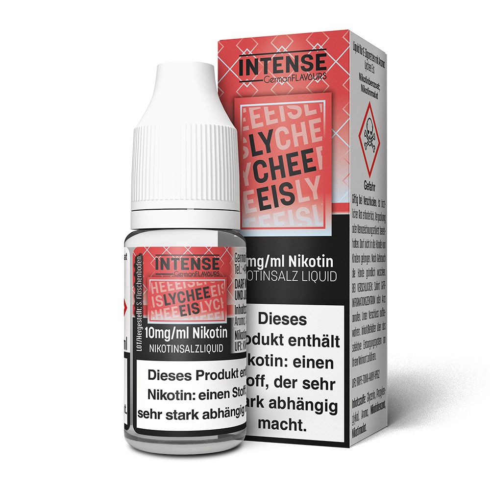 Intense - Lychee Eis Nikotinsalz e-Liquid 10ml