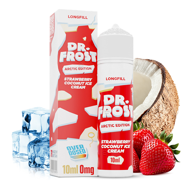 Dr. Frost - Arctic Edition - Aroma Strawberry Coconut Ice Cream 10ml Longfill Overdosed