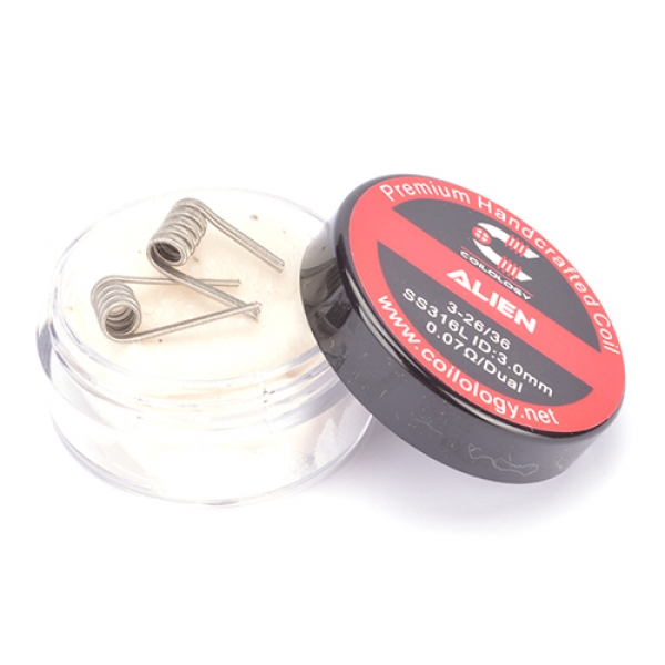Coilology - Alien 0,15 Ohm SS316L (Handmade)