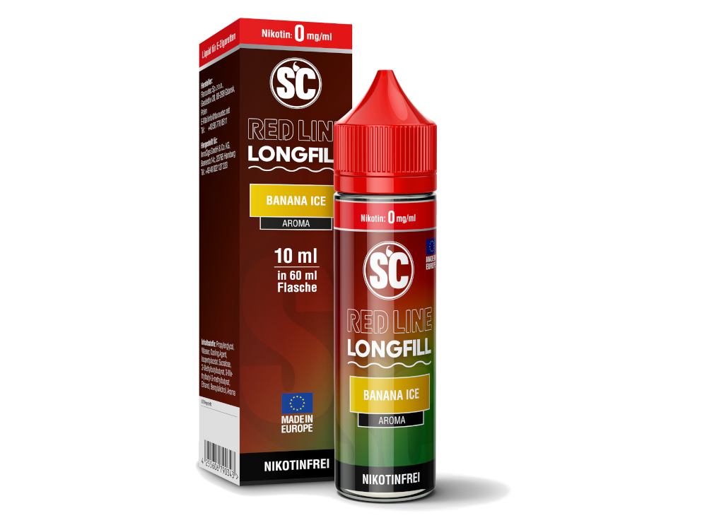 SC Red Line - Banana Ice 10ml Aroma