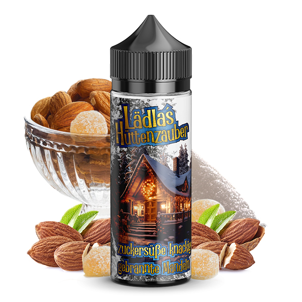 Lädla Juice - Zuckersüße knackige gebrannte Mandeln 10ml Aroma