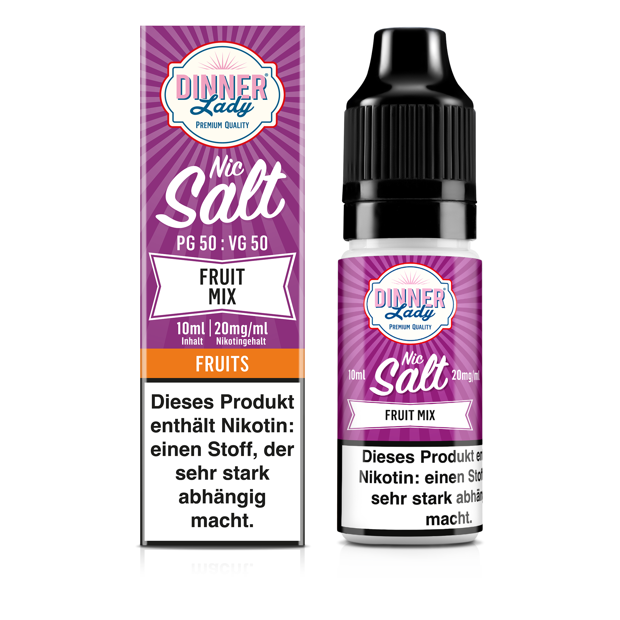 Dinner Lady - Fruit Mix 10ml Nikotinsalz Liquid