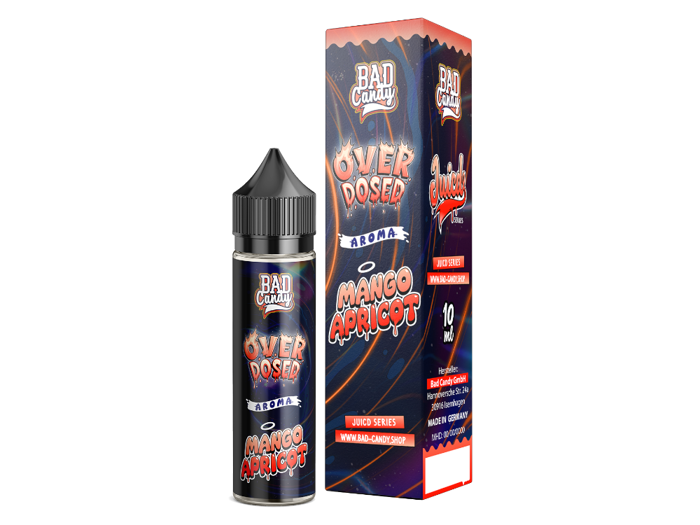 Bad Candy Juiced Series - Mango Apricot 10ml Aroma Longfill Overdosed