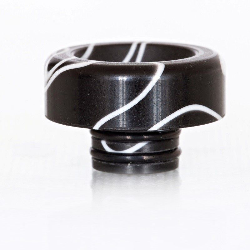 Taifun Drip-Tip Acryl - Black & White Nugget