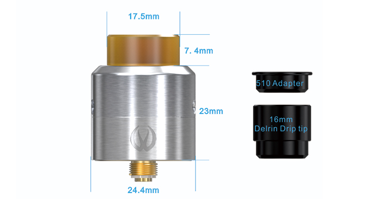 Vandy Vape - Pulse 24 BF RDA Selbstwickler Tröpfler