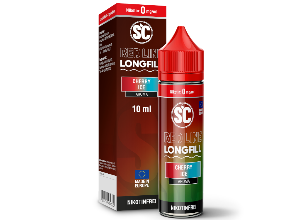 SC Red Line - Cherry Ice 10ml Aroma