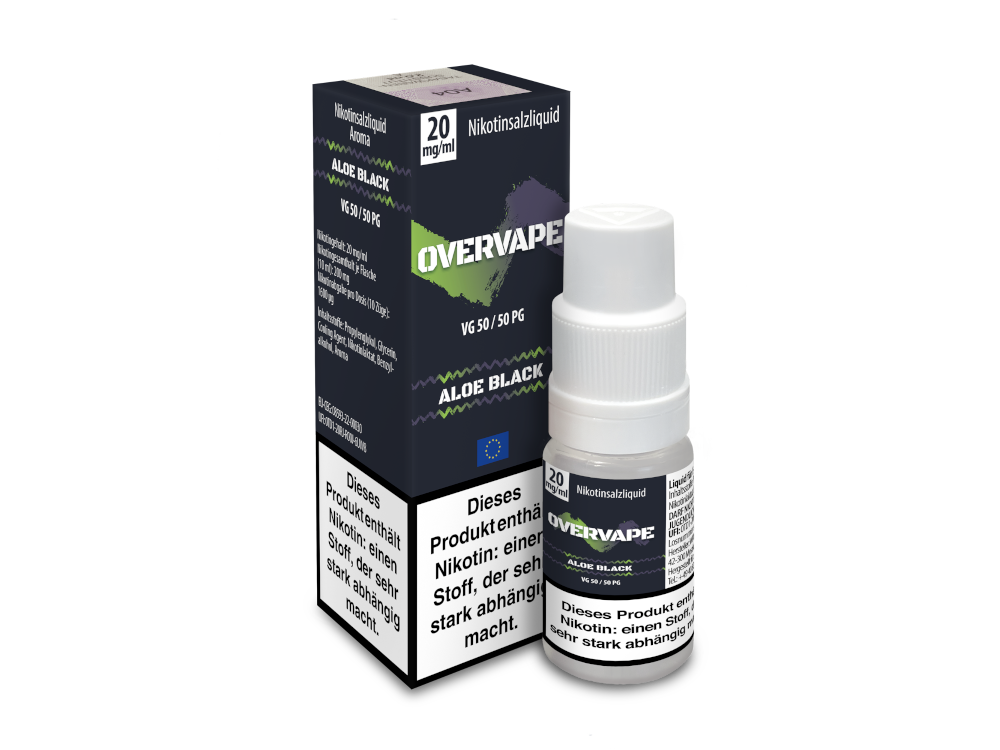 Overvape - Aloe Black 10ml Nikotinsalz Liquid