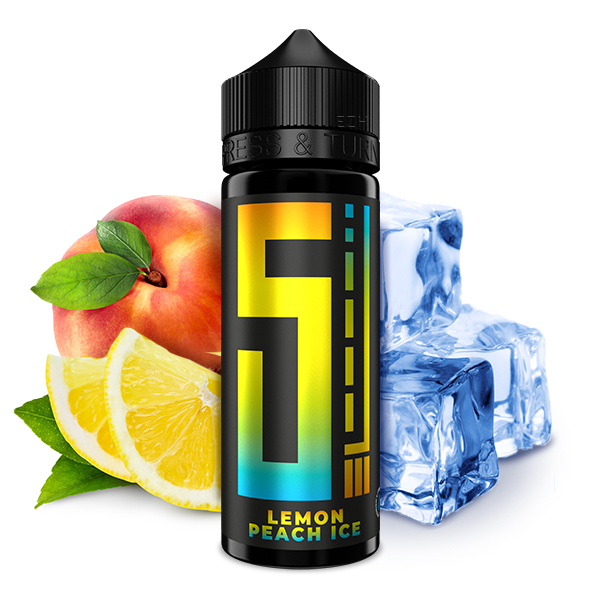 5 El - Lemon Peach on Ice 10ml Aroma Longfill