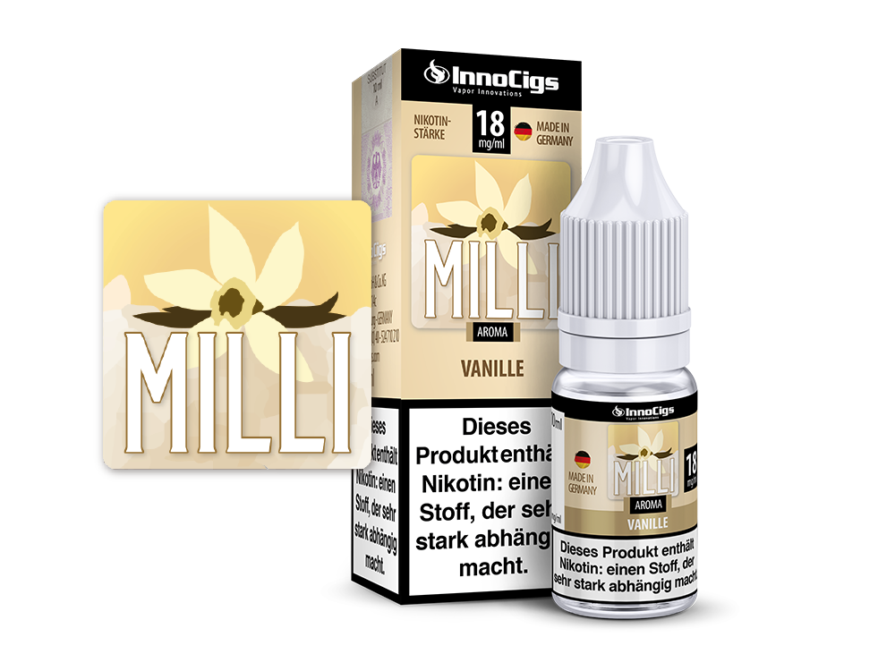 Innocigs - Milli Vanille 10ml Liquid