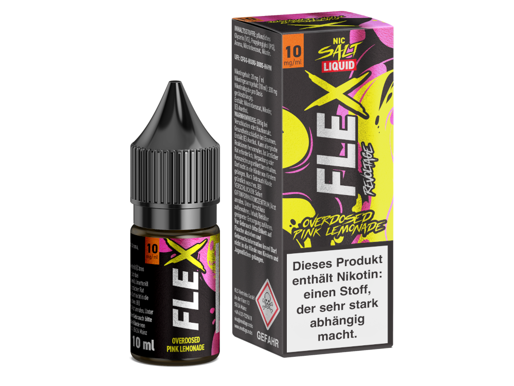 Flex Overdosed - Pink Lemonade 10ml Nikotinsalzliquid