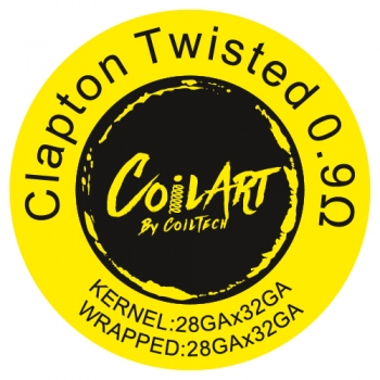 Coilart - Clapton Twisted 0.9Ω