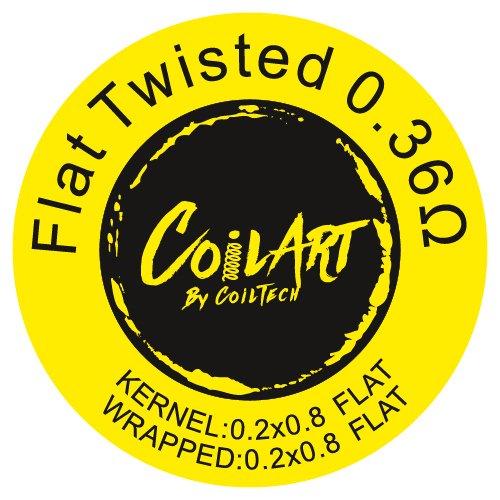 Coilart - Flat Twisted 0.36Ω