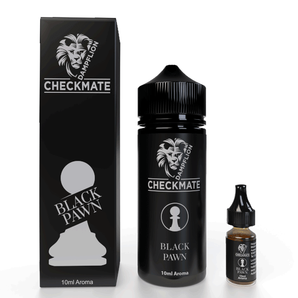 Dampflion - Checkmate - Black Pawn 10ml Aroma Longfill