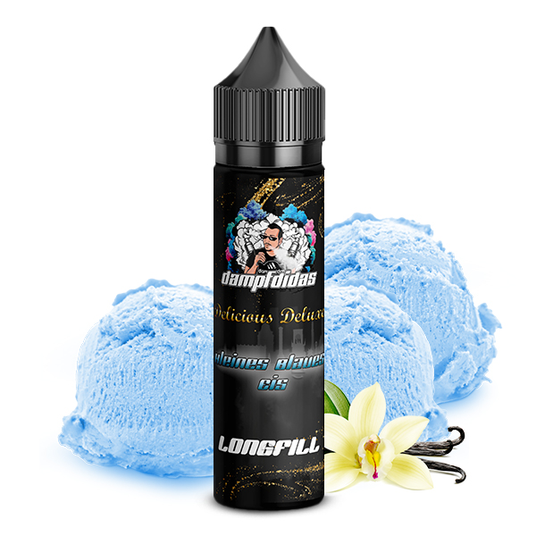 Dampfdidas - Delicious Delux Kleines Blaues Eis 10ml Aroma Longfill