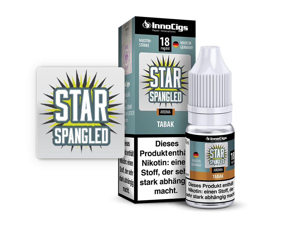 Innocigs - Star Spangled Tabak 10ml Liquid