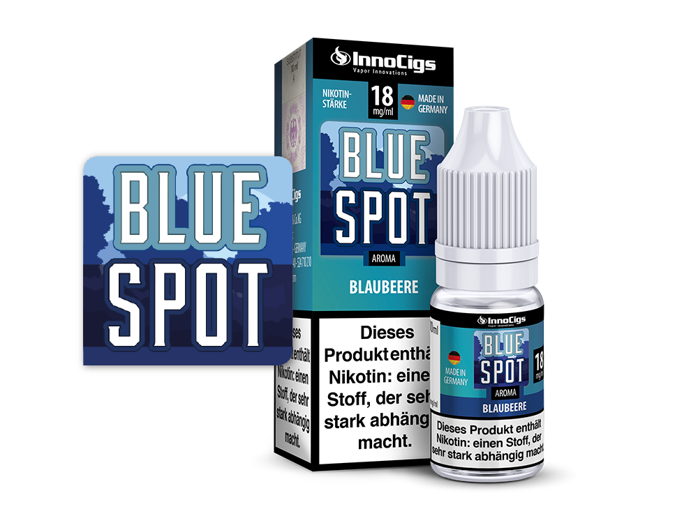 Innocigs - Blue Spot Blaubeeren 10ml Liquid
