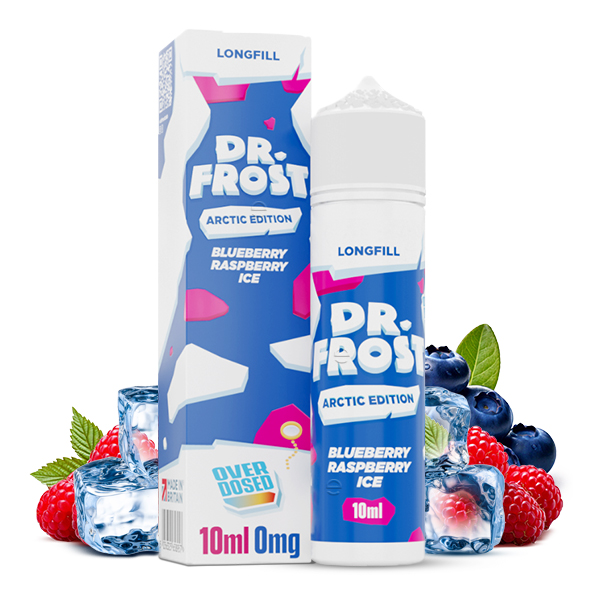 Dr. Frost - Arctic Edition - Aroma Blueberry Raspberry Ice 10ml Longfill Overdosed