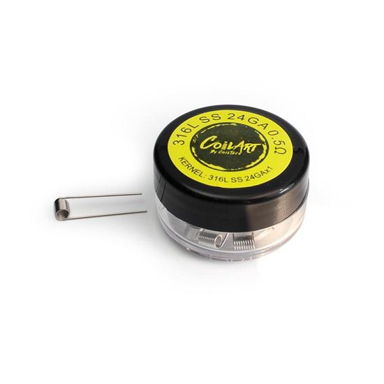 Coilart - 316L SS 24GA 0,5 ohm