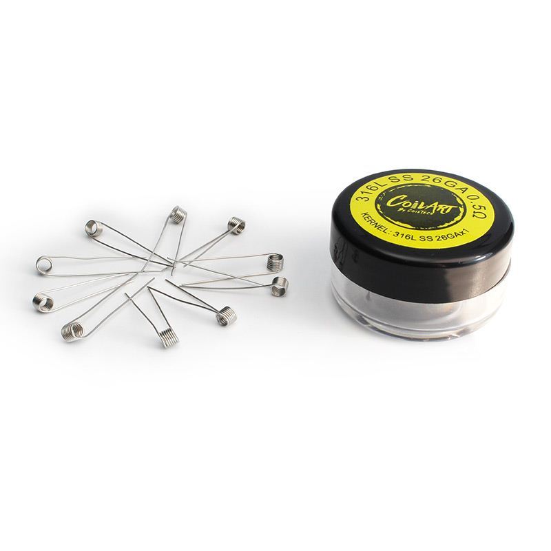 Coilart - 316L SS 26GA 0,5 ohm
