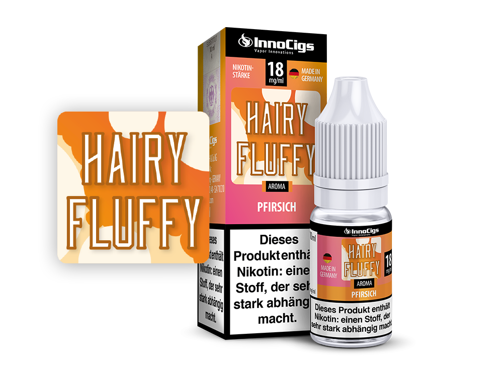 Innocigs - Hairy Fluffy Pfirsich 10ml Liquid